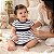 Conjunto Vestido Listrado Navy + Tapa- Fralda — Have Fun - Imagem 4