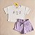 Conjunto Meninas Happy Lilás- Have Fun - Imagem 1