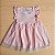 Vestido Infantil Menina Have Fun Rosa com Glitter - Imagem 7