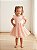 Vestido Infantil Menina Have Fun Rosa com Glitter - Imagem 4