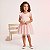 Vestido Infantil Menina Have Fun Rosa com Glitter - Imagem 5