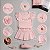 Conjunto Infantil Menina Have Fun Rosa Shining - Imagem 6