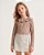 Blusa pétala Caramelo - Imagem 1