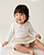 Body baby poá Off-white + natural - Imagem 1
