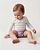 Body florzinhas Off-white + lilás - Imagem 3