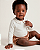 Body baby pontilhado Off-white + bege - Imagem 1