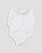 Body baby pontilhado Off-white + marinho - Imagem 1