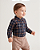 Body camisa Xadrez marinho - Imagem 1