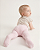Calça comfort com pé Rosa bebê - Imagem 4