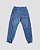 Calça jeans floral Jeans/azul - Imagem 1