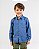 Camisa madeira Jeans/azul - Imagem 1