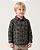 Camisa madeira Xadrez preto + mosta - Imagem 1