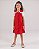 Vestido botões Vermelho - Imagem 1