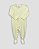 Macacão basic com pé Amarelo - Imagem 1