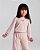 Blusa comfy Rosa claro - Imagem 1
