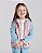 Jaqueta brisa do inverno Azul + rosê - Imagem 1