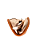 Sapatilha sweetheart Metalic salmon Tip Toey Joey - Imagem 5