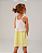 Vestido encanto Rosa claro com lima - Imagem 3