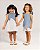 Vestido encanto Listrado e azul - Imagem 3