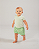 Body kimono fun Listrado verde - Imagem 1