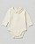 Body baby pontilhado Off-white + areia - Imagem 1