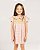 Vestido vichy Xadrez rosa e areia - Imagem 1