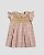 Vestido vichy Xadrez rosa e areia - Imagem 2