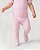 Calça comfort com pé Rosa algodão doce - Imagem 1