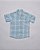 Camisa madeira manga curta Vichy azul - Imagem 2