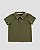 Camiseta gola polo textura Verde musgo - Imagem 2