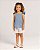 Short caule Branco + listra azul - Imagem 3