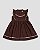 Vestido rendinha Marrom - Imagem 2