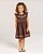 Vestido rendinha Marrom - Imagem 1