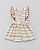 Vestido cultivar Listrado lilás - Imagem 1