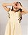 Vestido cultivar Amarelo + listras - Imagem 3