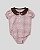 Body tulipa Xadrez rosa multicolor - Imagem 2