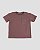 Camiseta essência Marrom + listras azul - Imagem 2