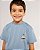 Camiseta pintura Azul + sea time - Imagem 1