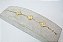 PULSEIRA VAN CLEEF  BANHADA NO OURO BRANCO, E OURO 18K - Imagem 2