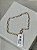 Pulseira pedras transparentes - Imagem 1