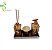 Conjunto para lavabo 250ml Marron - Imagem 1