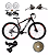 Bicicleta Aro 29 Ksw Alumínio 24v Cambio Shimano Disco - Imagem 1