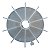 Ventoinha Ventilador Motor WEG 132 - 4 Polos - Imagem 1
