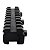 TRILHO PICATINNY PRETO CBC 11MM PARA 22MM - Imagem 2