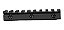 TRILHO PICATINNY PRETO CBC 11MM PARA 22MM - Imagem 3