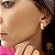 Brinco 7 Aros Ouro 18k - Imagem 1