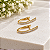 Brinco Argola Ouro 18k Moissanite - Imagem 2