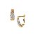 Brinco Argola 3 cores Ouro 18k - Imagem 6