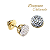 Brinco Chuveiro Pequeno Ouro 18k - Diamante Cultivado 18pts - Imagem 1