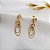 Brinco Elos Ouro 18k - Imagem 5